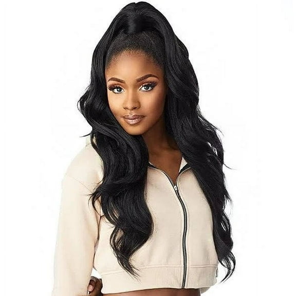 Sensationnel Instant Up  Down Half Wig Pony - BODY WAVE UD11