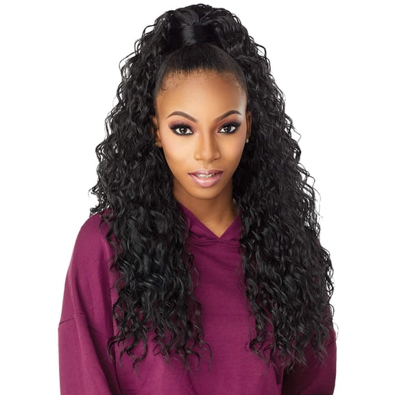 Sensationnel Half Wig N Pony Wrap Instant Up N Down UD 2 (T2/613)