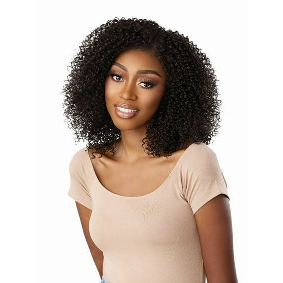 Sensationnel Kinky Edge 13x6 Lace Wigs - Kinky Edge Coily 16-inch glueless synthetic wig - CKCO Kinky Edge Coily 16 Inch (TH2/30)
