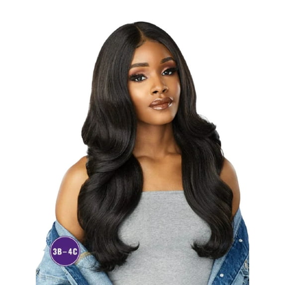 CURLS KINKS CO LACE FRONT EDGE ANGEL FACE LACE WIG BABY HAIR SYNTHETIC FIBER