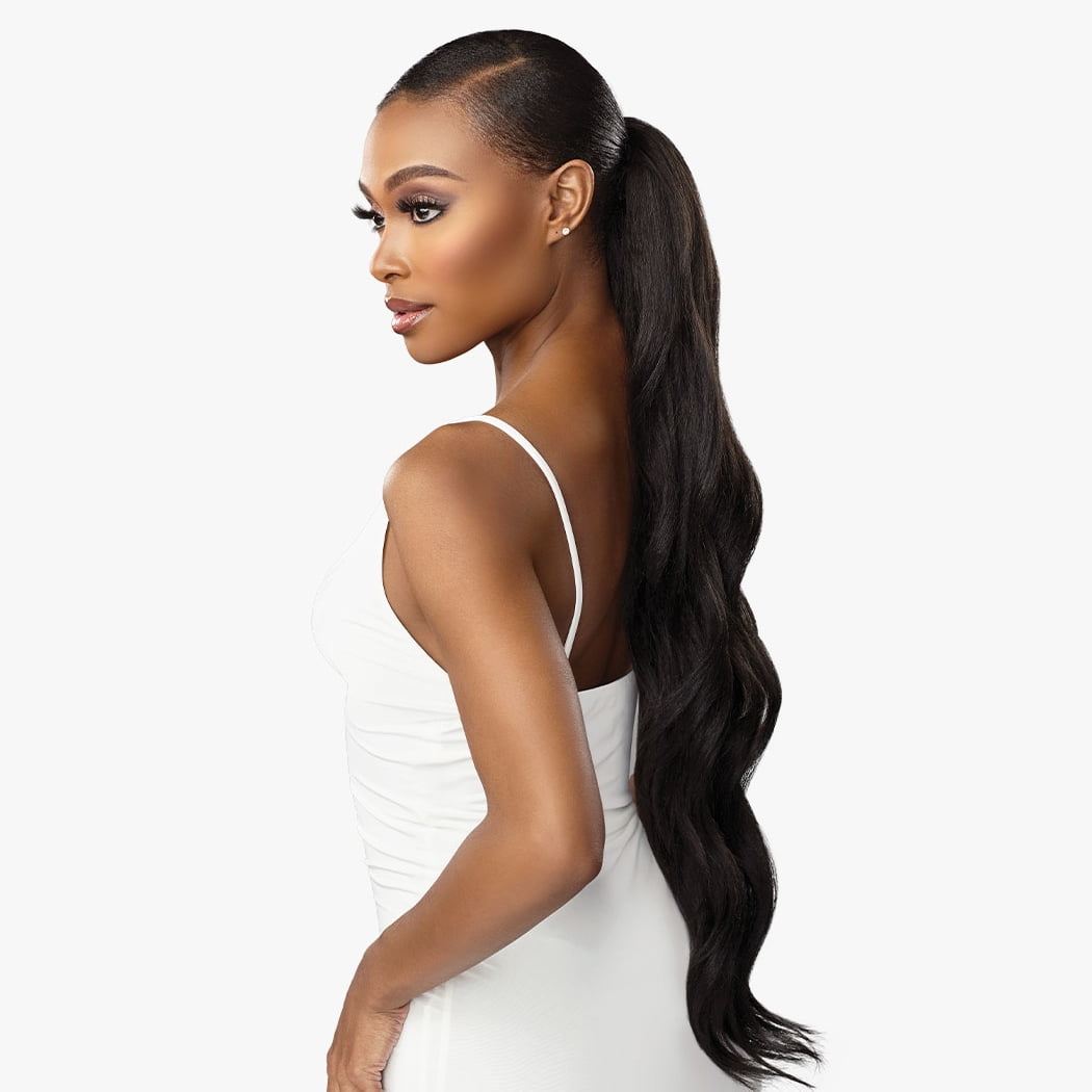 Sensationnel Lulu Pony Synthetic Drawstring Ponytail - VIKI (Color:1 ...