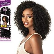 Sensationnel Lulutress Island Twist 12 Braid Crochet Curly Natural Hair Flame Resistant Synthetic Fiber Hair Extensions