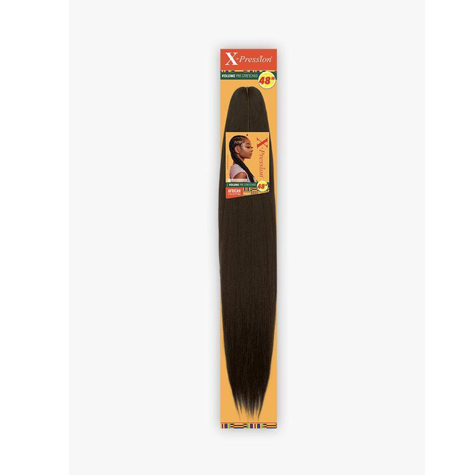Sensationnel Pre-Stretched Xpression Braiding Hair Pack of 3 - Walmart.com