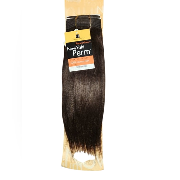 Sensationnel Premium  Now New Yaki Platinum WVG12 Hair 100% human hair TIB33 4pk Sensational Premium Now Platinum Yaki Straight 100% Human  main image 3