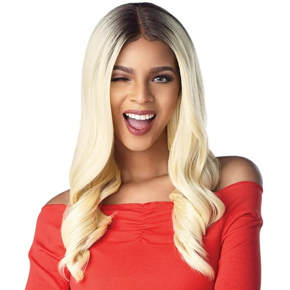 Sensationnel Synthetic Hair Lace Front Wig Dashly Wig UNIT 1 (1B)