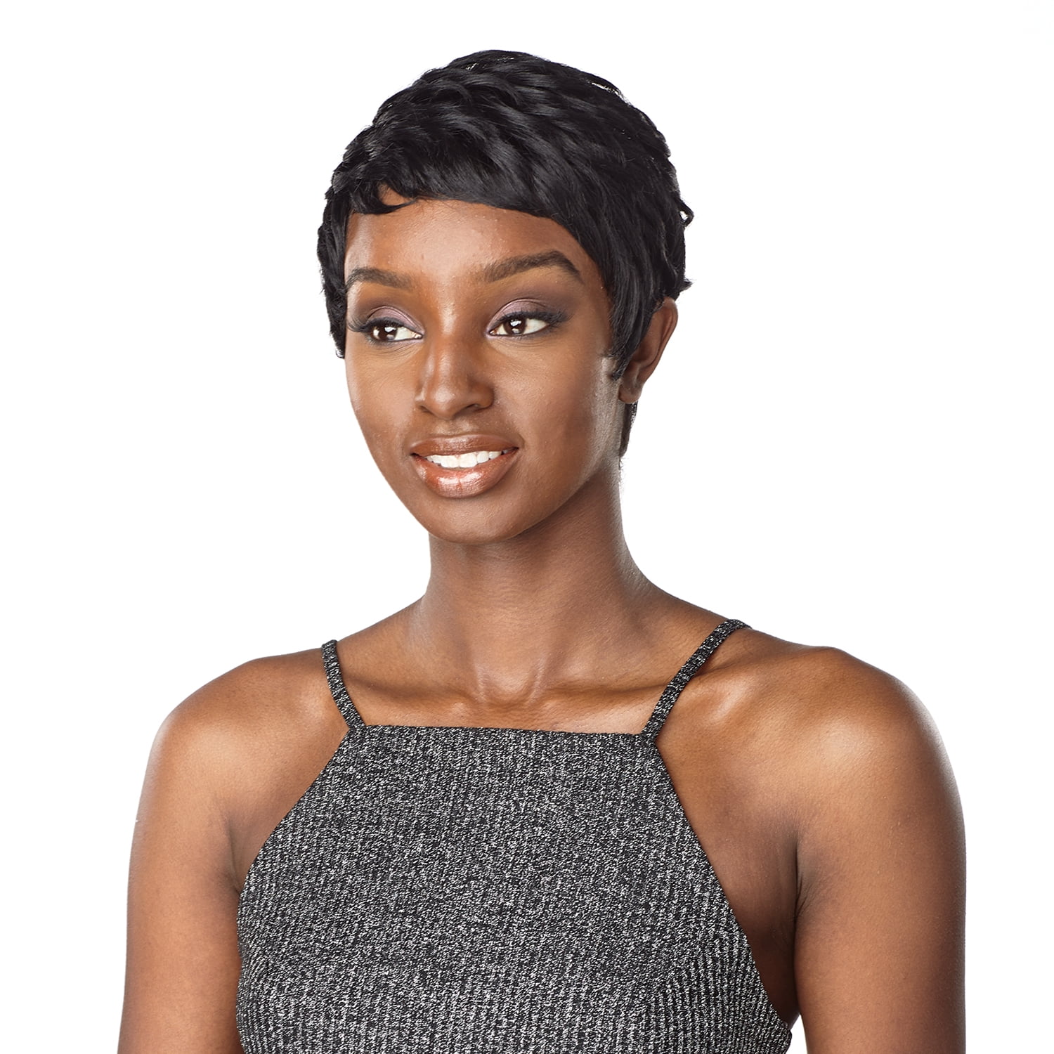 Sensationnel Synthetic Hair Wig Instant Fashion Wig Anita (DARKTEAL)