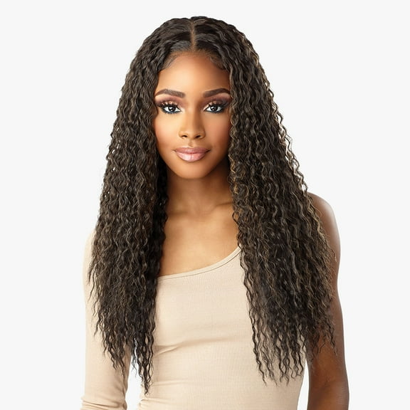 Sensationnel Synthetic Swiss Lace What Lace 13x6 Frontal HD Lace Wig - JAYLA (Color:1 Jet Black)