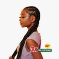 thumbnail image 1 of Sensationnel X-Pression Synthetic Braid - 3X Pre-Stretched 50 Inch (Color:PINK), 1 of 4