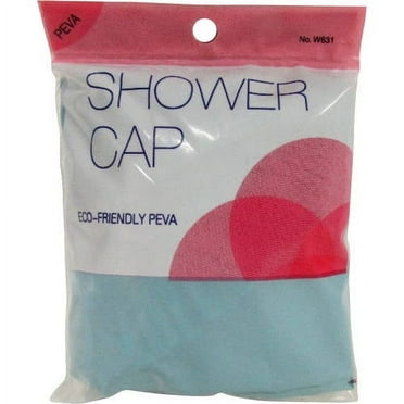 Sensations Eco-Friendly Peva Shower Cap - Colors Vary