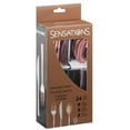 thumbnail image 1 of Sensations Hammered Assorted Cutlery Metallic Rosegold (Pack of 84), 1 of 1