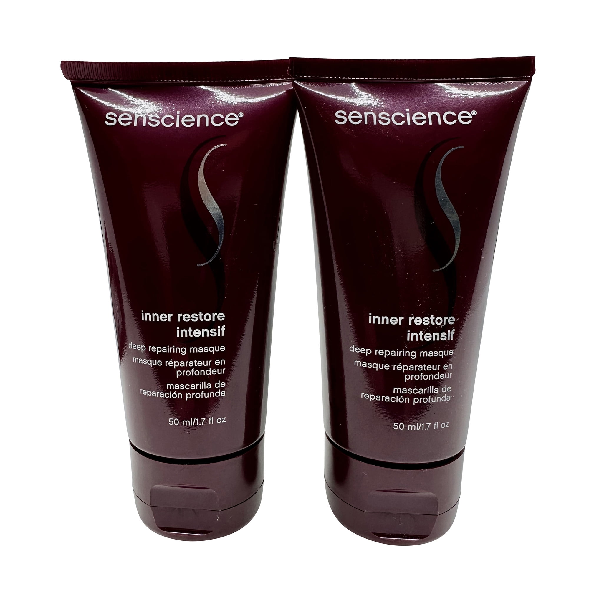 Senscience Inner Restore Intensif Deep Replenishing Mask Dry, Damaged Hair 1.7 oz Set of 2