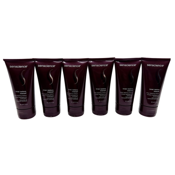 Senscience Inner Restore Intensif Deep Replenishing Mask Dry, Damaged Hair 1.7 oz Set of 6
