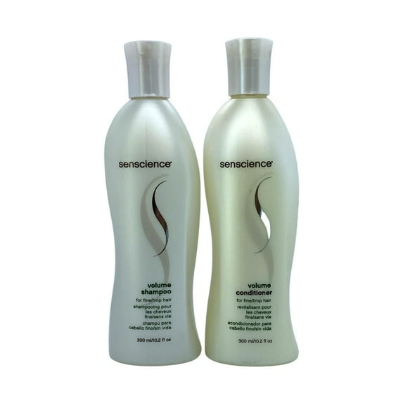 Senscience Volume Shampoo & Conditioner For Fine Limp Hair 10.2 Oz Set