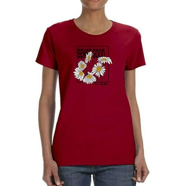 Sense Good Daisies T-Shirt Women -Image by Shutterstock, Female x-Large