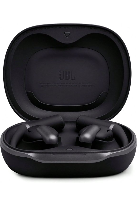 Sense Pro - True Wireless Open-Ear Headphones With Spatial Sound, Hi-Res Audio Wireless With Adaptive Bass Boost, 4-Mic Crisp, Clear Calls 2.0 With AI-Trained Algorithm, All-Day Comfort (Black)
