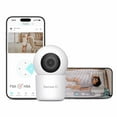 thumbnail interactive-video image 1 of Sense-U 2K PTZ Baby Monitor Camera with 2K HD Video, Background Audio, Cry Detection, No Monthly Fee, Sensor-Free Sleep Breathing Movement Detection, Security Camera, for Peace of Mind, 1 of 9