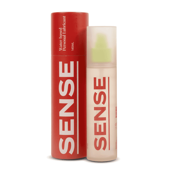Sense Water Based Lubricant, 145ml Silky Smooth Personal Lubricant, Long Lasting Lube, Made in USA
