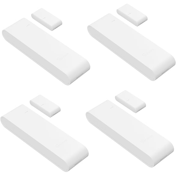 SenseGuard DW Gen2 SNZB-04PR2 Zigbee Door Window Contact Sensor, Open/Close Monitoring, Tamper Proof, Phone Alert, Home Security Alarm, Works with Alexa, Home Assistant & SmartThings, 4-Pack