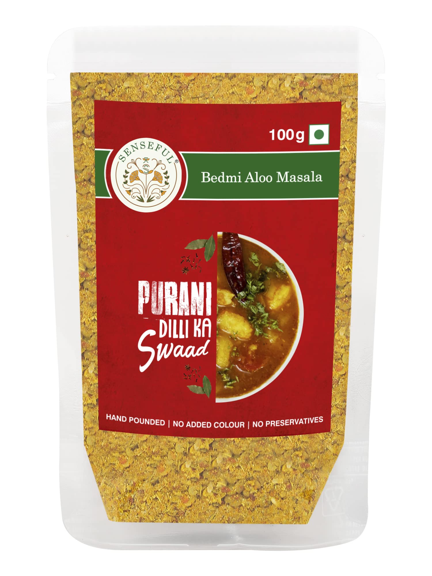 Senseful Bedmi Aloo Masala Purani Dilli Ka Swaad, Flavoursome, No