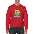 thumbnail image 1 of Sensei Emoji Dojo - Wise Master Retro Graphic Men's Sweatshirt, 1 of 4
