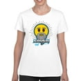 thumbnail image 1 of Sensei Emoji Dojo - Wise Master Retro Graphic Women's T-shirt, 1 of 4