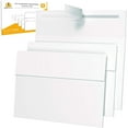 thumbnail image 1 of Sensei Supplies Self Sealing Invitation Envelopes 5x7 for Wedding Baby Shower Graduation, White 110-Pack, 1 of 7