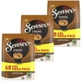 thumbnail image 1 of Senseo Strong Coffee Pods, Dark Roast Espresso Blend, Full-Bodied Taste, 48 Pads, Triple Pack, 1 of 16