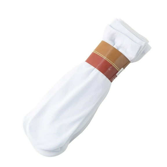 Sensestyle Mens Socks, Mens Dress Socks Men's Thin Socks Transparent Business Socks Soft Nylon Socks for Men White