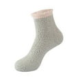 thumbnail image 1 of Sensestyle Womens Socks, Womens Fuzzy Socks Cozy Winter Cabin Slipper Warm Fleece Soft Thick Comfy Socks Winter Socks for Women E, 1 of 9