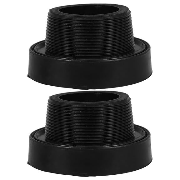 Senseth 2 Pcs Drainage Sealing Ring 8.00X5.00X4.50CM Black