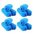 thumbnail image 1 of Sensethe 100pcs Shoe Covers Waterproof Non Shoe Boot Covers Anti- Construction Workplace Floor Protection Thicken Blue, 1 of 6