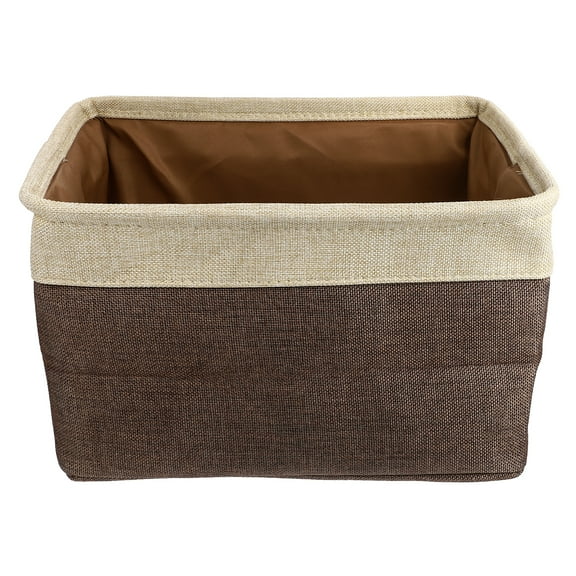 Sensethe 1Pc Portable Clothes Storage Basket Foldable Sundries Container Organizing Box