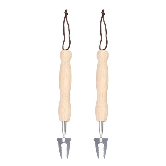 FUEENIRVA Grill Accessories for Outdoor Barbecue 2Pcs 7.1X1.2X1.2In