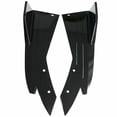 thumbnail image 1 of Sensethe 2pcs Car Bumper Spoiler Rear Lip Diffuser Splitters Protector (Black), 1 of 6