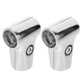 thumbnail image 1 of 2pcs Stainless Steel Clothes Rack Connectors for Rod Assembly, 1 of 7