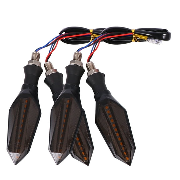 Sensethe 4pcs 17LED Motorcycle Light Signal Turn Signal Motor Diving Signal Light