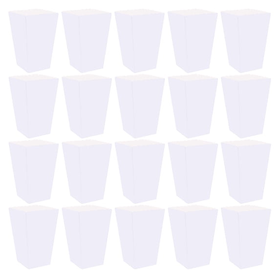 Sensethe 60pcs Theater Popcorn Bucket Disposable Paper Party Popcorn Containers