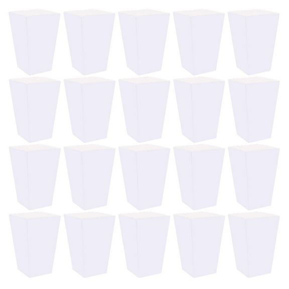 Sensethe 60pcs Theater Popcorn Bucket Disposable Paper Party Popcorn Containers