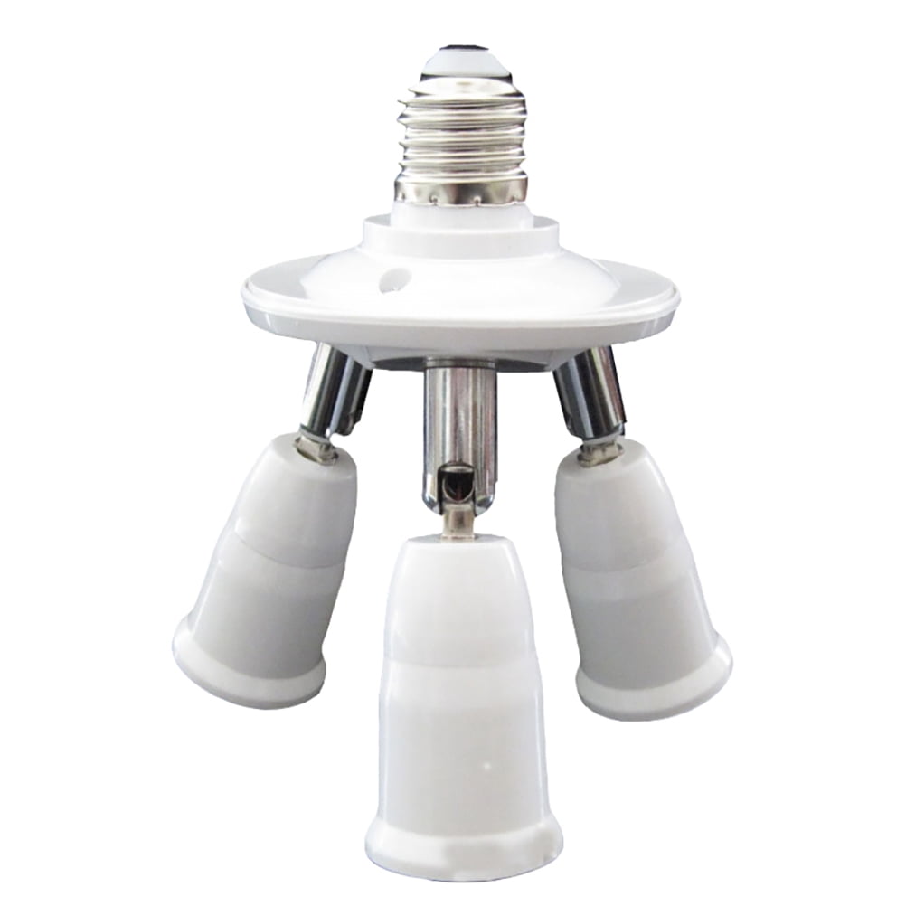Sensethe E27 to 3 E27 Light Socket 3 in 1 Light Splitter Multi Bulb ...