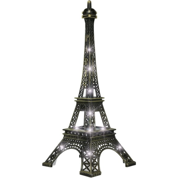Sensethe LED Eiffel Tower Floor Lamp Nightlight Metal Model Decoration Gift