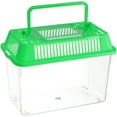 Sensethe Small Plastic Handheld Fish Tank for Pet Fish and Turtle