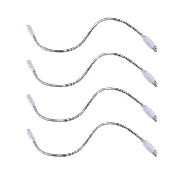 Sensethe USB Keyboard Light Flexible Gooseneck Mini Night Lamp for Laptops/Desktops