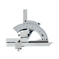 thumbnail image 1 of Sensethe Universal Protractor 0-320 Degree Precision Goniometer Angle Measuring Finder Ruler Tool Woodworking Measuring Tool (Silver), 1 of 4