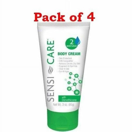 Sensi-Care Hand & Body Moisturizer Cream, 3 Oz., 4-Pack