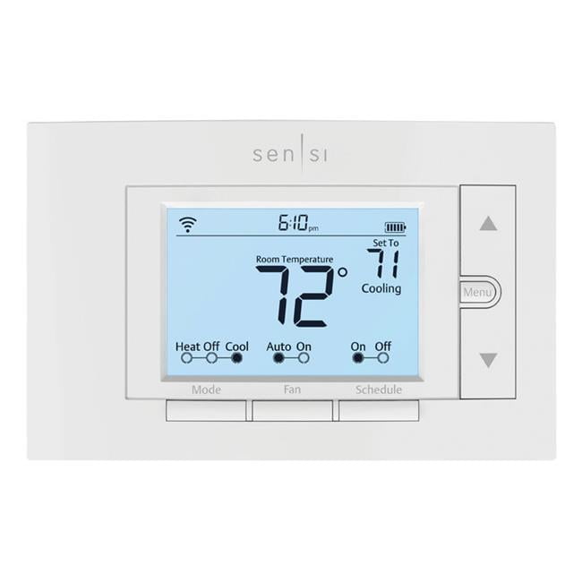 Sensi Classic White Wi-Fi Digital Programmable Thermostat