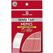 Sensi-Tak Double Sided Tape Tabs MINIS, 72 Tabs/36 Strips