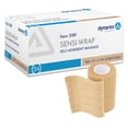 thumbnail image 1 of Dynarex Sensi-Wrap Self-Adhesive Bandages, 24-Pack, 3" x 5 yards, Tan, Latex-Free, Colored Elastic Cohesive Athletic Tape, Tattoo Grip & Vet Wrap, 1 of 7