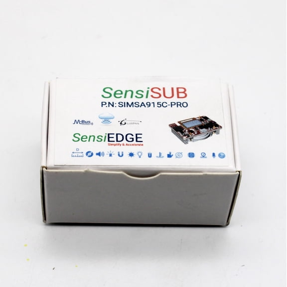 SensiEDGE SIMSA915C-PRO Sub-GHz Module with External Antenna