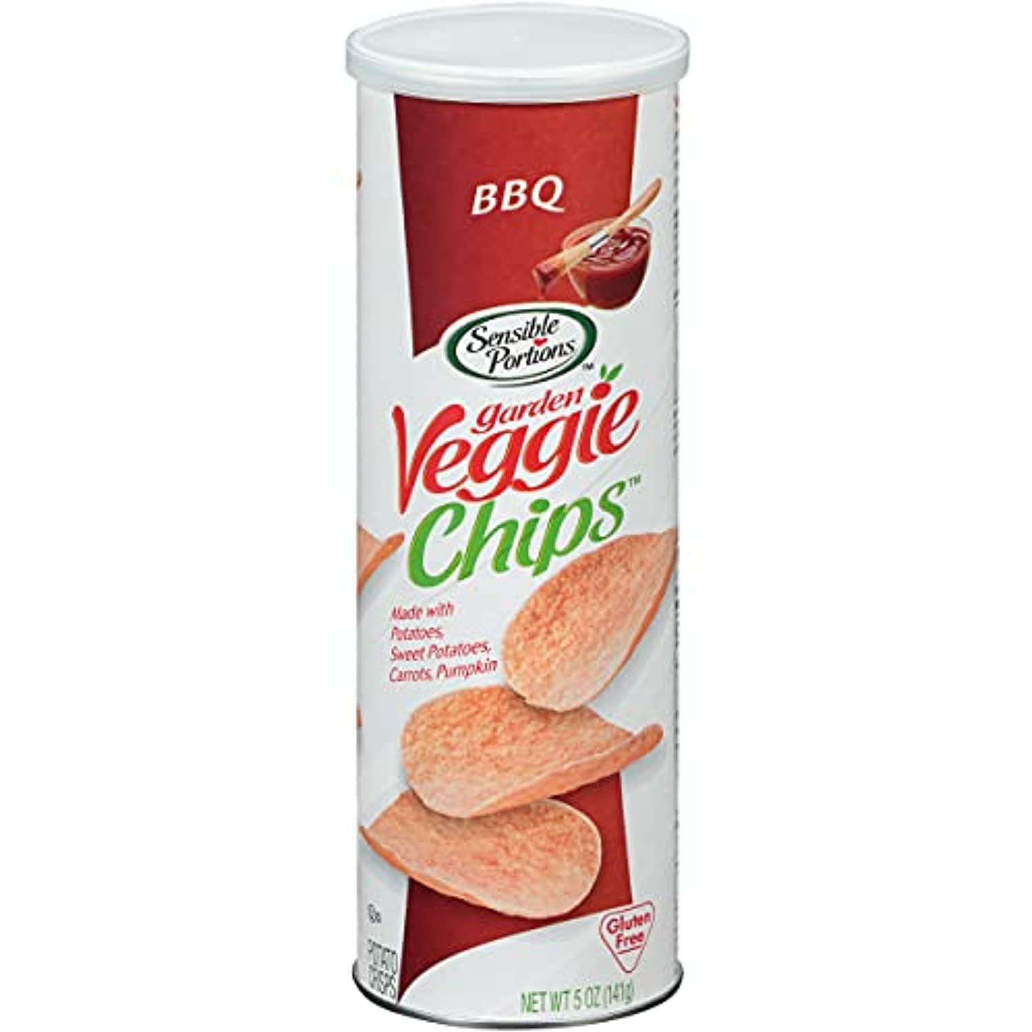 Sensible Portions Bbq Garden Veggie Chips - Case Of 12 - 5 Oz