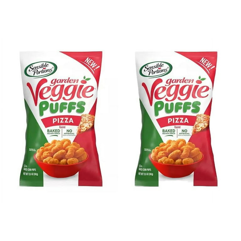 Sensible Portions Garden Veggie Pizza Puffs, 13.5 oz (Pack